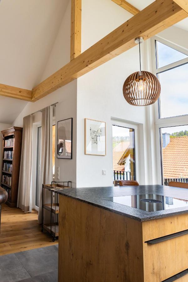 Design Wohnung 'Eiche' Auf Dem Bodanrueck Radolfzell am Bodensee Dış mekan fotoğraf